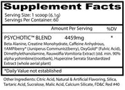 Insane Labz Psychotic Pre-Workout (60 Servings)